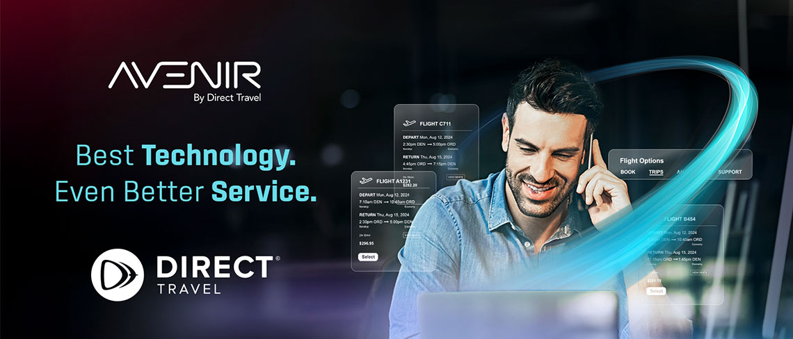 Direct Travel Announces Global Rollout of Avenir Travel Edition RoosterPR